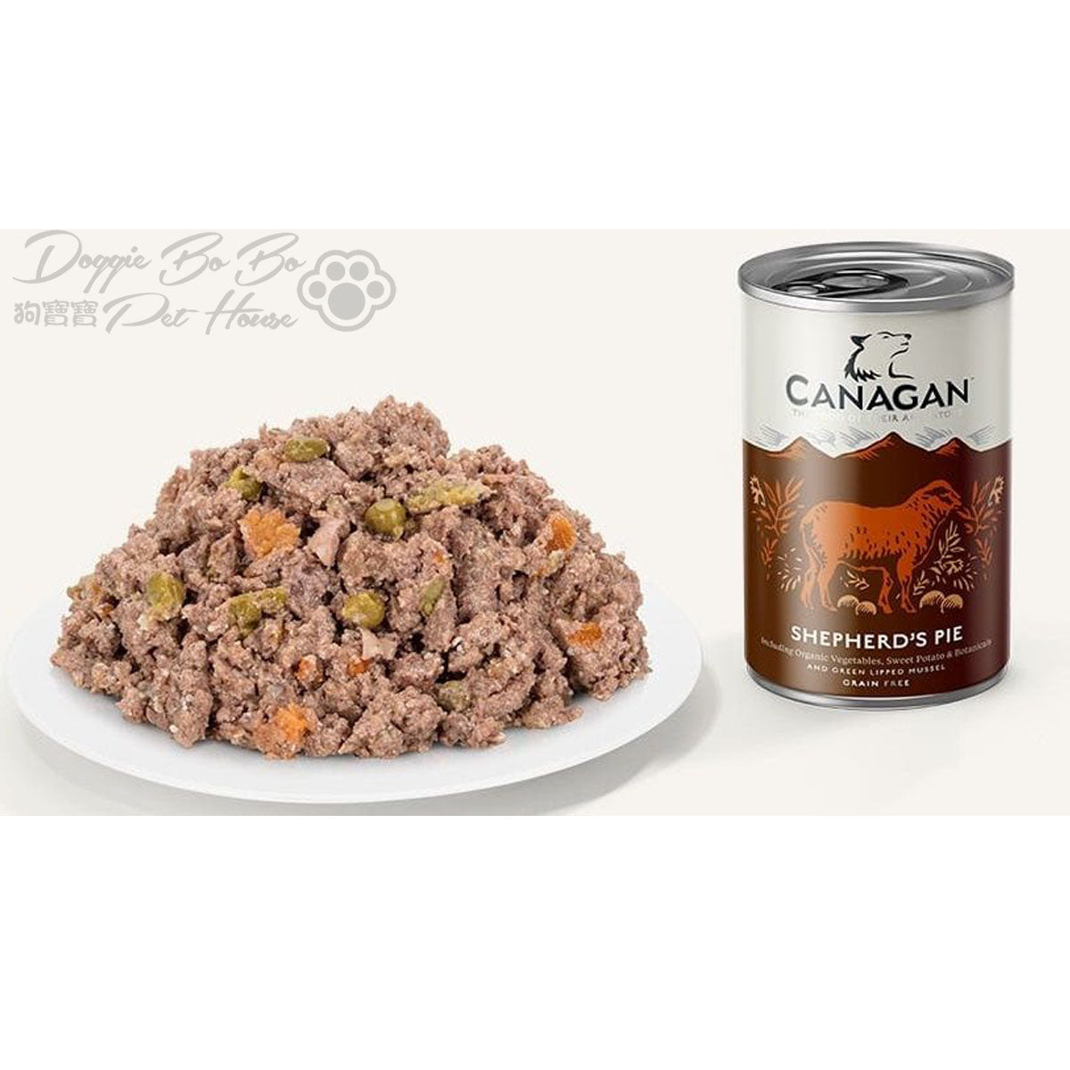 CANAGAN 無穀物狗罐頭 - 羊肉 400g