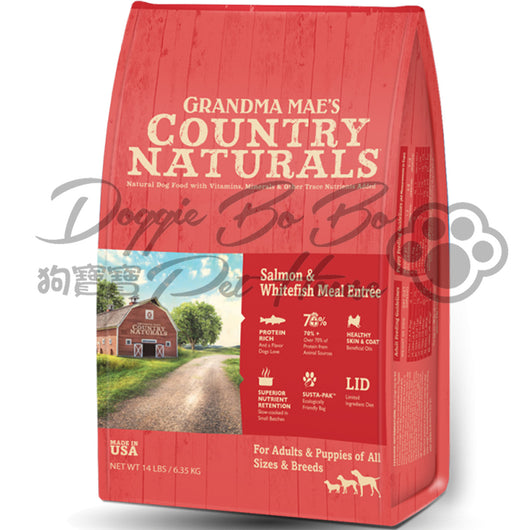 Country Naturals 三文魚白鮭魚全犬種配方