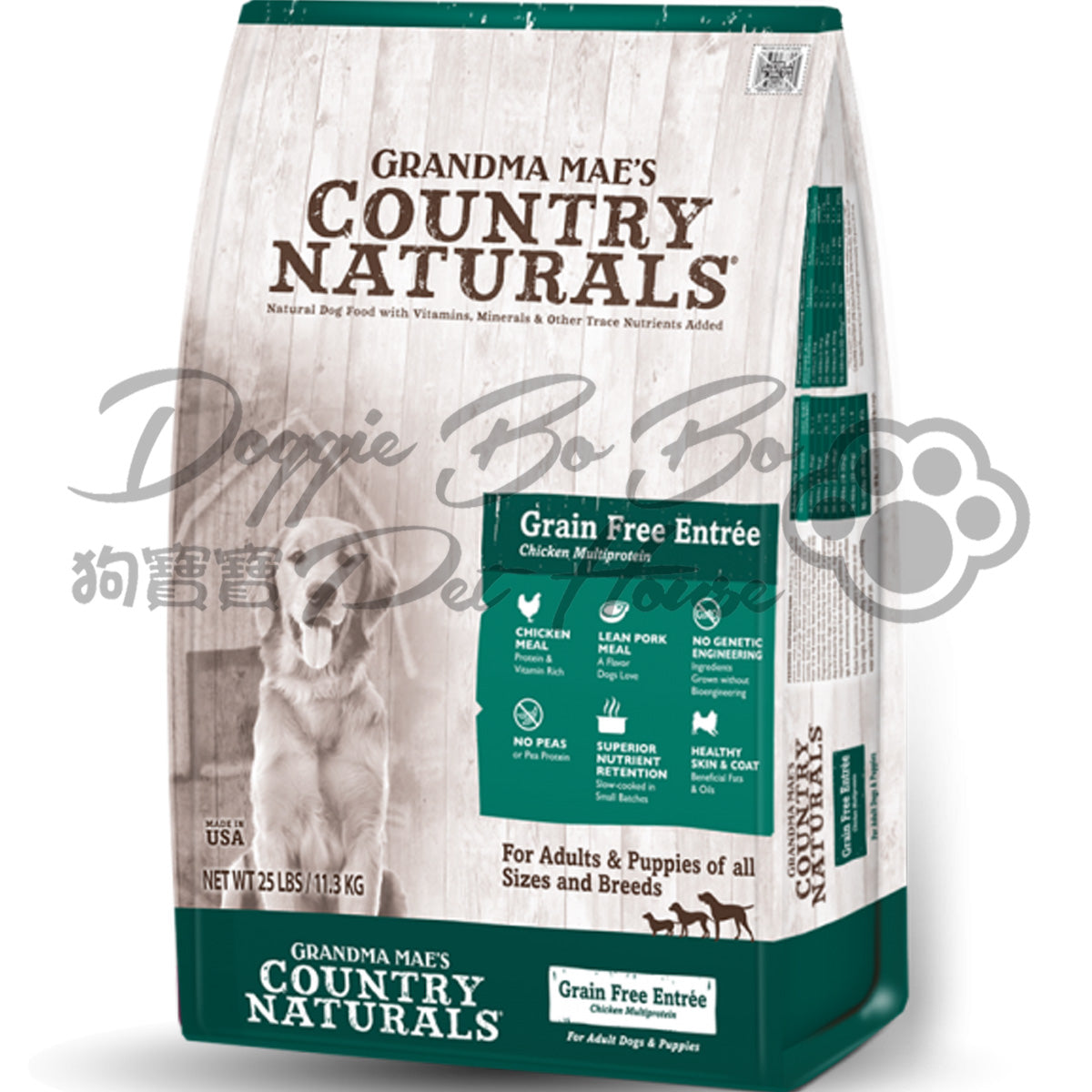 Country Naturals 無穀物白鮭魚雞肉低糖全犬種配方
