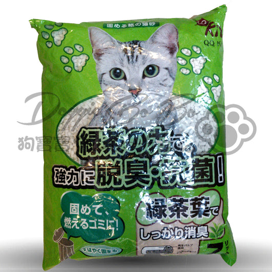 QQ Kit 綠茶紙砂 7L