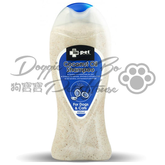 Dr.Pet椰子核桃油潔毛液 480ml