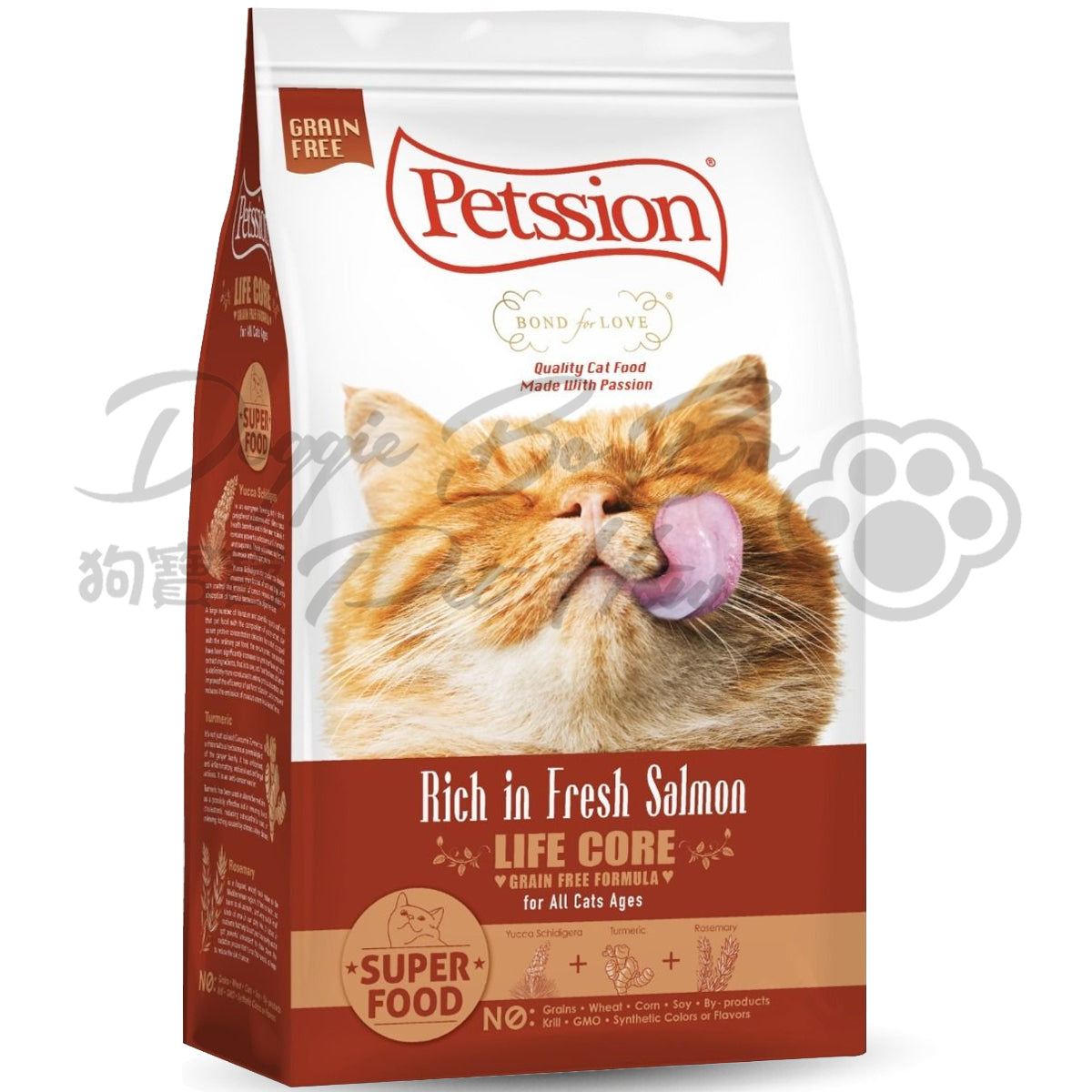 Petssion 無穀物三文魚配方全貓乾糧