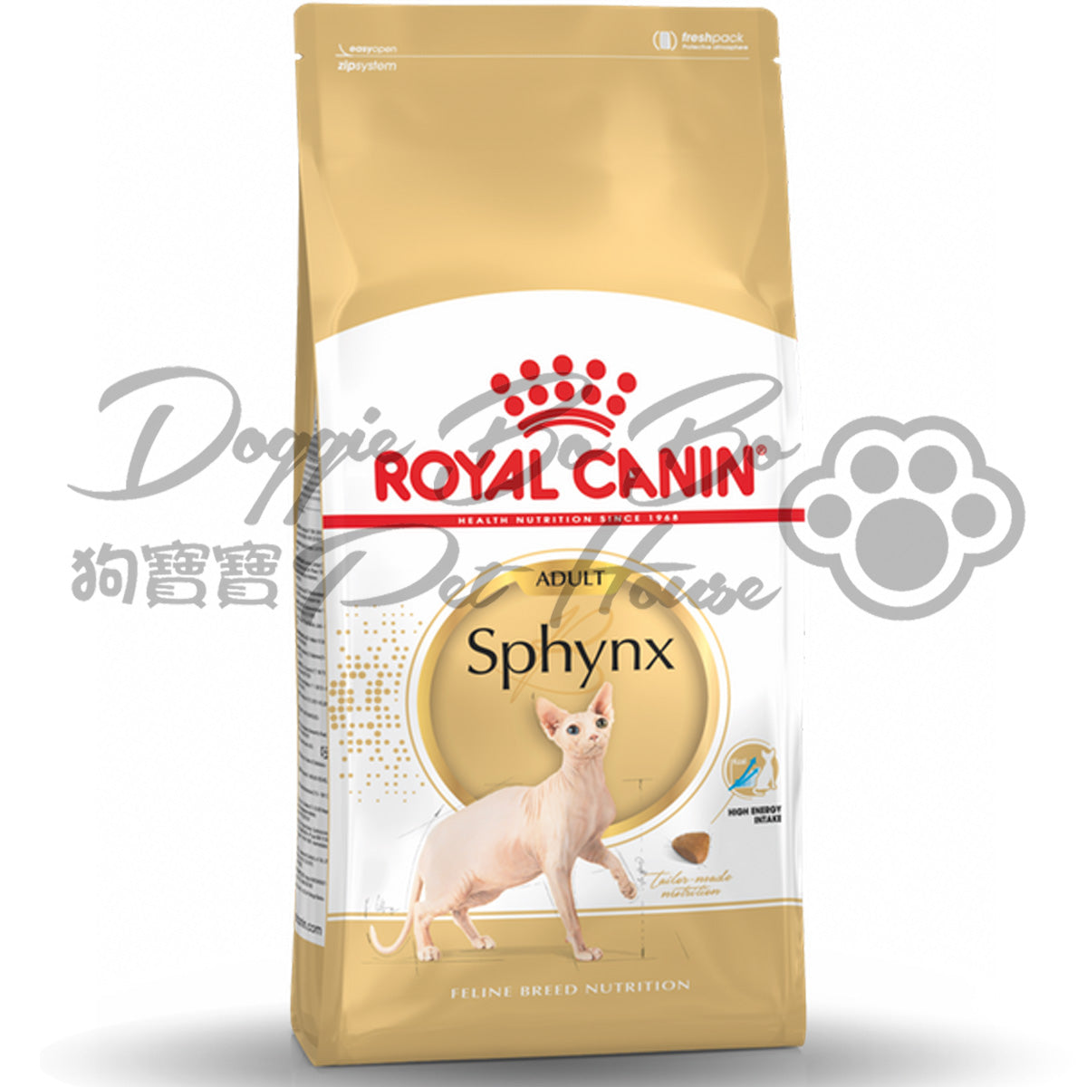Royal Canin Sphynx Adult 無毛成貓(1歲以上成貓) 2kg