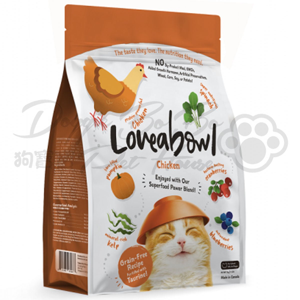 Loveabowl 無穀物走地雞肉全貓種配方