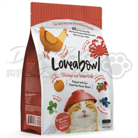 Loveabowl 無穀物雪蟹雞肉海陸全貓種配方