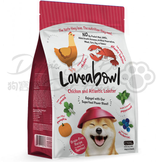Loveabowl 無穀物龍蝦雞肉海陸全犬種配方