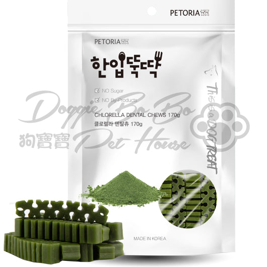 Petoria韓寵 抗氧化小球藻潔齒棒 170g