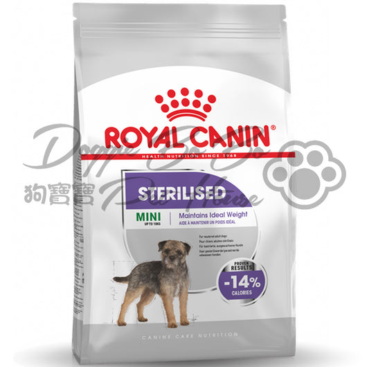 Royal Canin Mini Sterilised 絕育狗糧(小型犬)