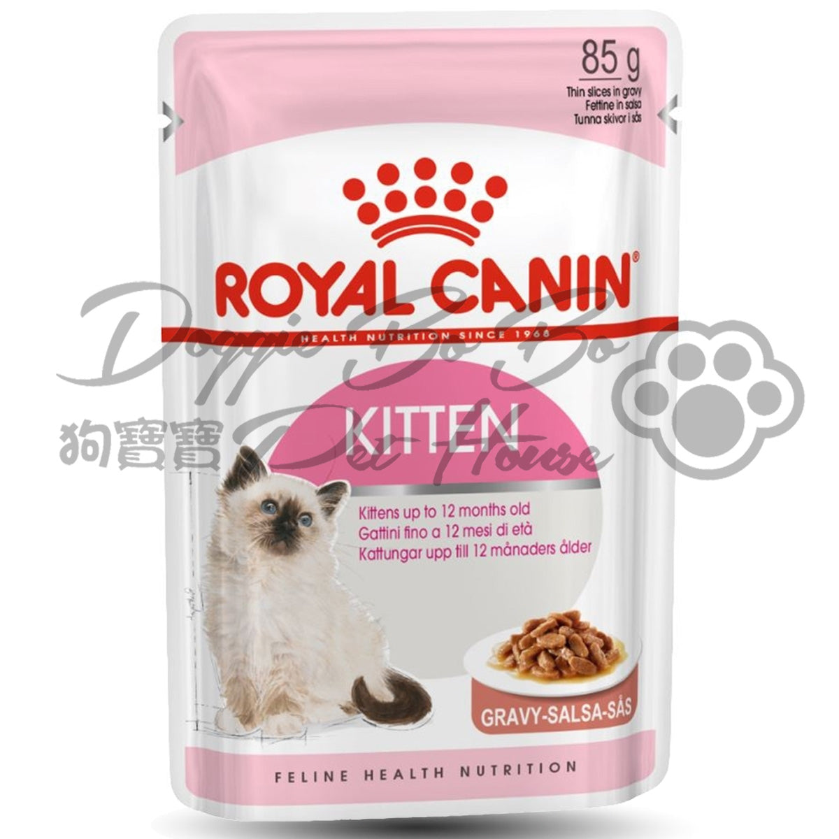 Royal Canin-精煮肉汁系列-幼貓配方 85g x 12包