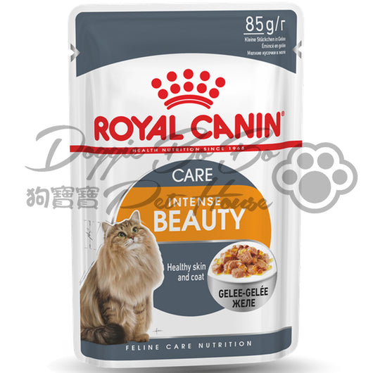 Royal Canin-秘製啫喱系列-美毛配方 85g x 12包