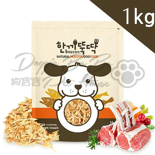 Petoria韓寵 Just-1-Meal Moist鮮羊肉黃鱈魚粒 1kg
