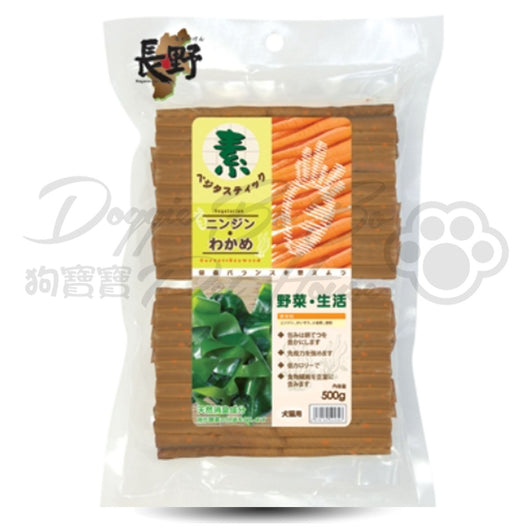長野紅蘿蔔海藻條 500g