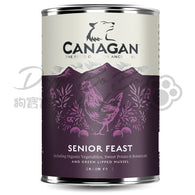 CANAGAN 無穀物狗罐頭 - 盛宴雞肉(老犬用) 400g
