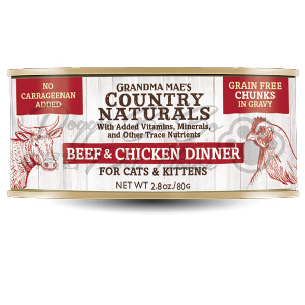 Country Naturals 牛肉走地雞角切肉塊配方 80g