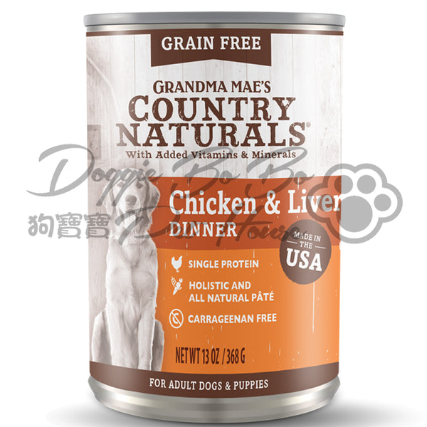 Country Naturals 無穀物雞肉雞肝配方 13oz