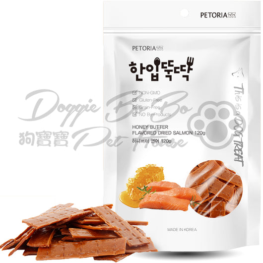 Petoria韓寵 韓式秘制 - 蜂蜜牛油三文魚片 120g