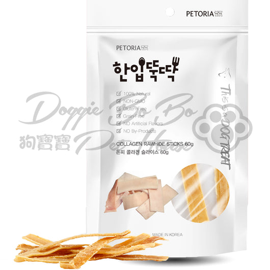 Petoria韓寵 天然無穀物健康小食 - 補益骨膠原切條 60g
