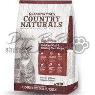 Country Naturals 無穀物雞肉鯡魚低敏感全貓種精簡配方