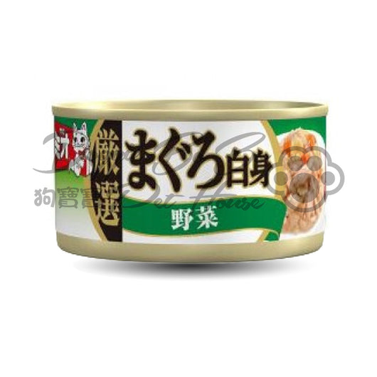 三才 貓罐頭啫喱系列 吞拿魚野菜 80g(MI-2)
