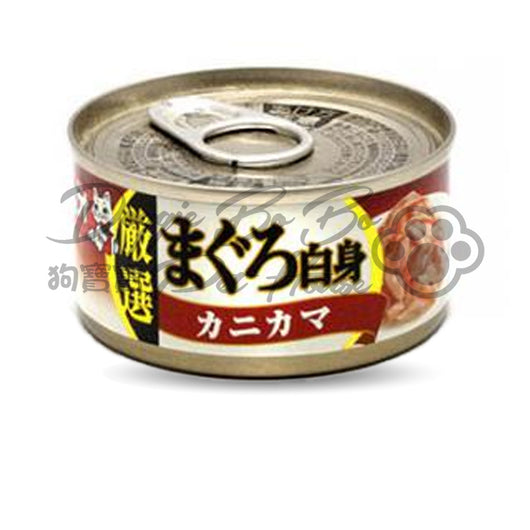 三才 貓罐頭啫喱系列 吞拿魚蟹肉 80g(MI-10)