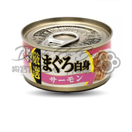 三才 貓罐頭啫喱系列 吞拿魚三文魚 80g(MI-11)