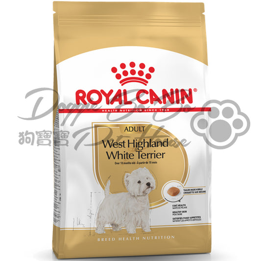 Royal Canin West Highland White Terrier Adult 西高地白爹利成犬 1.5kg