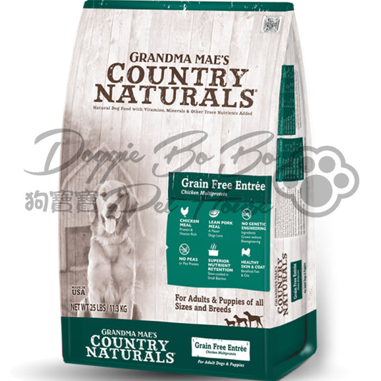 Country Naturals 無穀物白鮭魚雞肉低糖全犬種配方