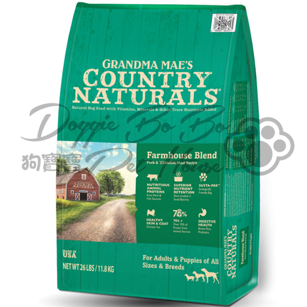 Country Naturals 低敏感白鯡魚全犬種配方