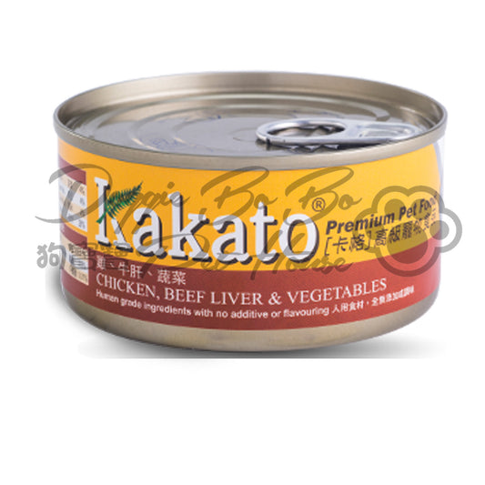 KAKATO「卡格」 雞、牛肝、蔬菜 170g