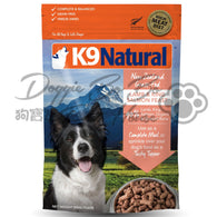 K9 Natural 冷凍脫水狗乾糧 - 羊肉三文魚盛宴配方