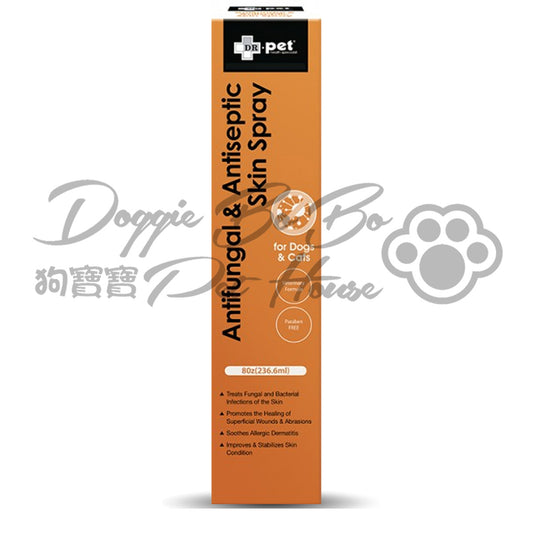 Dr.Pet 抗菌皮膚舒噴霧236.6ml