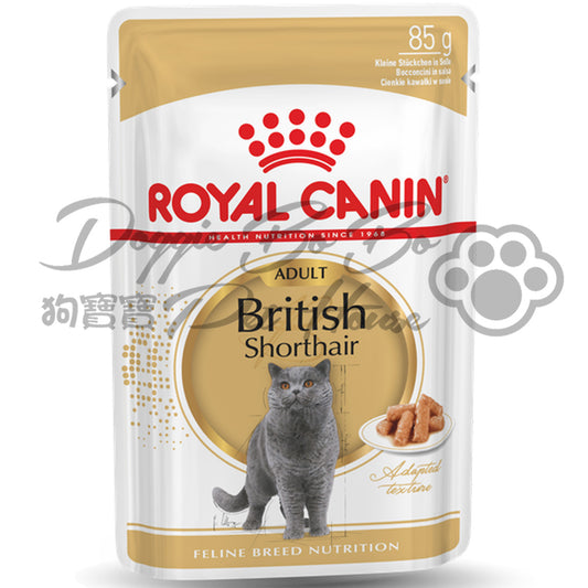 Royal Canin-精煮肉汁系列-英國短毛貓配方 85g x 12包