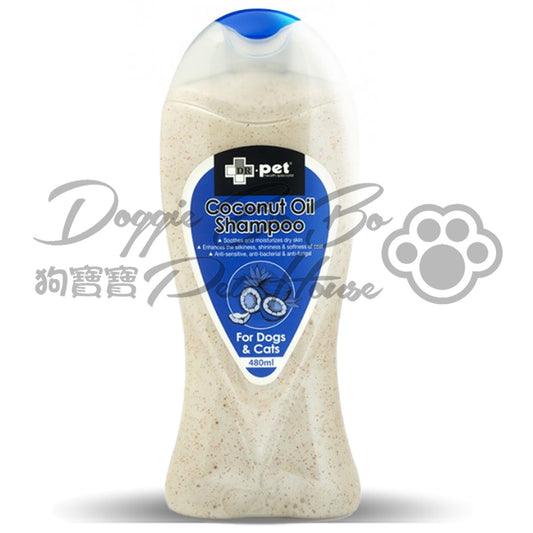 Dr.Pet椰子核桃油潔毛液 480ml
