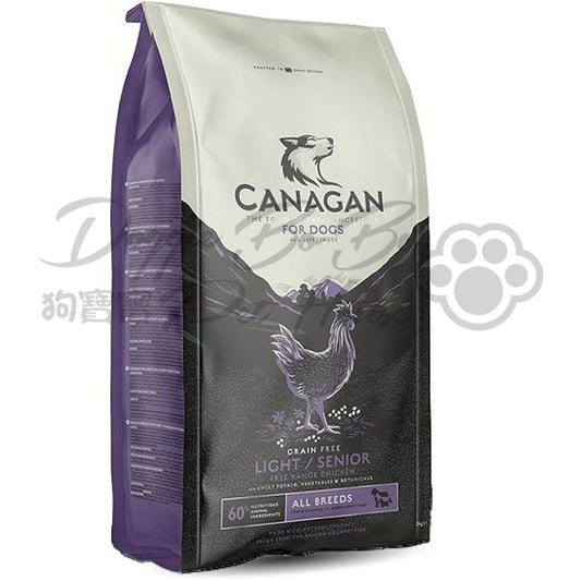 CANAGAN 天然無穀物狗乾糧  - 走地雞配方 (減肥 / 老犬用)