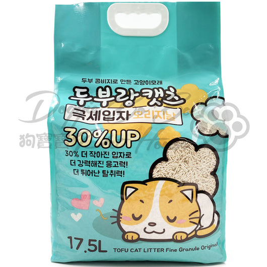 豆腐與貓 – 豆腐砂 [極幼條1.5mm][原味] 17.5L