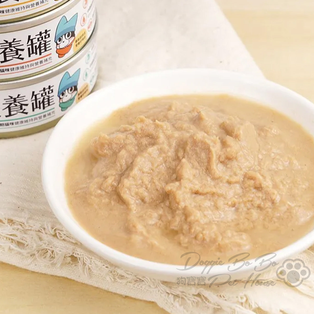 汪喵星球 老貓低磷無膠主食罐－野生鰹魚餐 80g