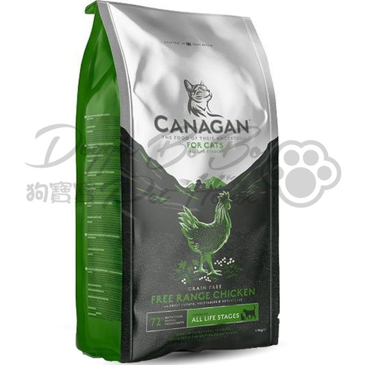 CANAGAN 天然無穀物貓乾糧 - 走地雞配方