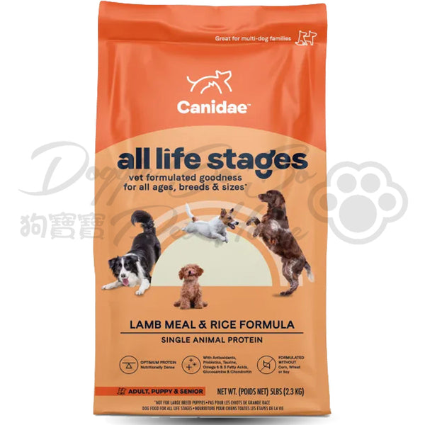 CANIDAE 全犬羊肉糙米配方
