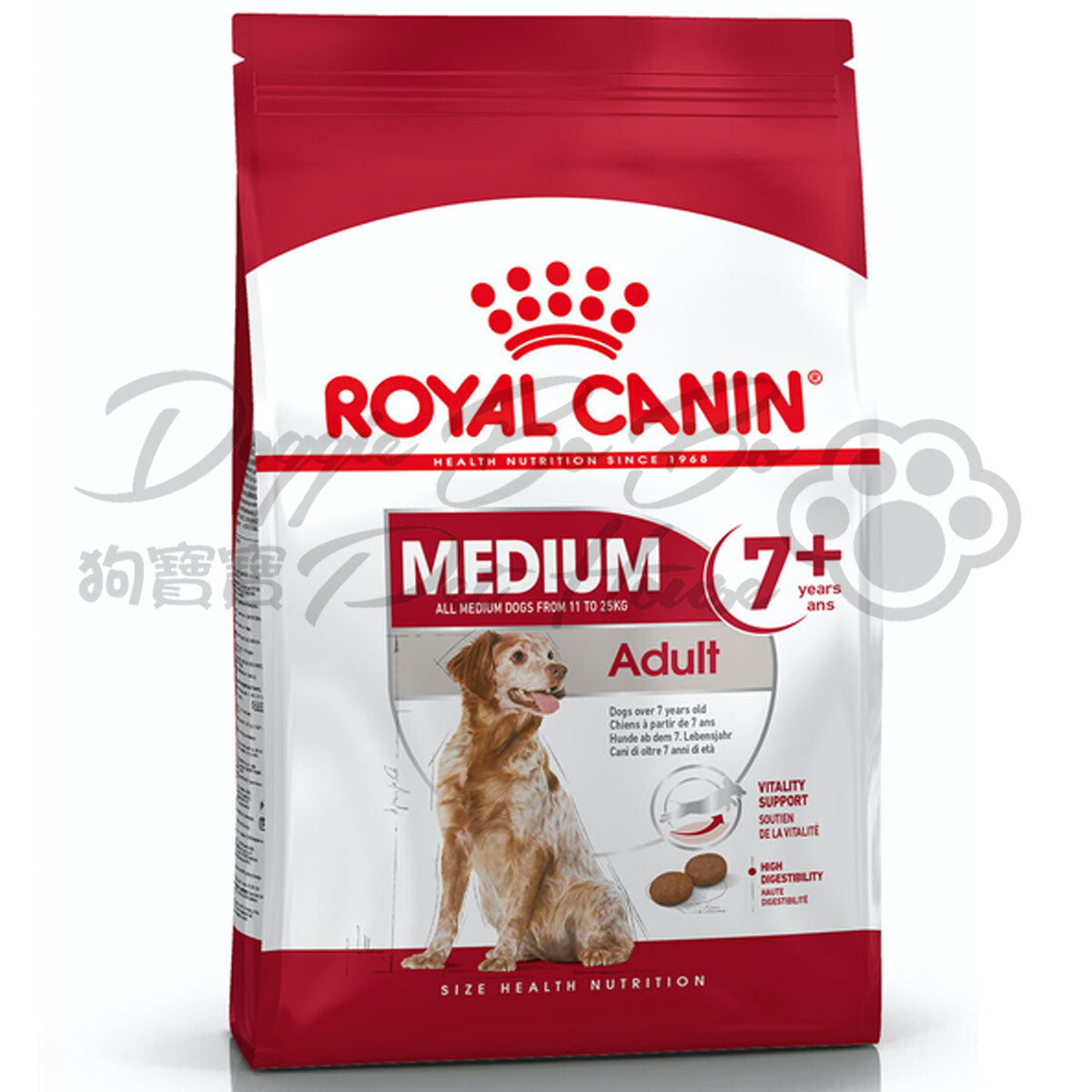 Royal Canin Medium Adult 7+中型老犬糧 (7歲以上)