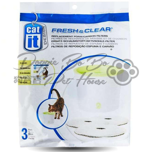 cat it Fresh & Clear 替換濾芯 3片
