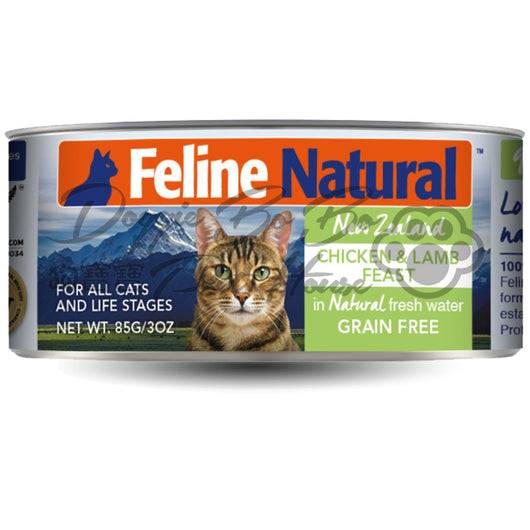 F9 Feline Natural    雞肉和羊肉 貓罐頭 [主食罐] 85g/170g