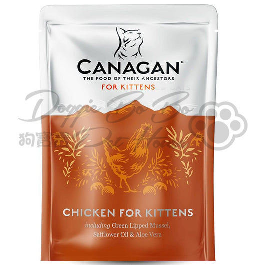 CANAGAN 貓濕糧滋味包 - 幼貓雞肉 85g x 8包