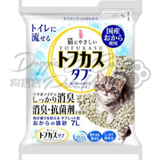 日本爽快7+1豆腐貓砂 圓片型 原味 7L