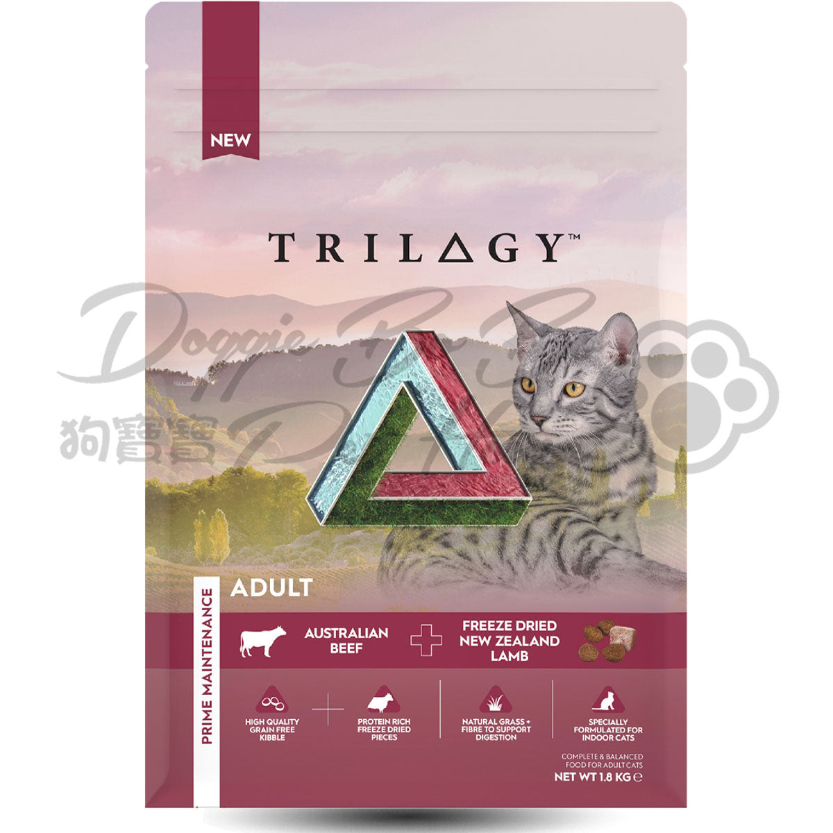 TRILOGY奇境 澳洲牛肉配方+5%紐西蘭羊肺凍乾 (無穀成貓糧)