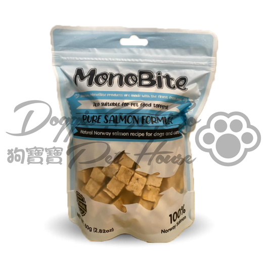 MonoBite 100%天然挪威三文魚凍乾 80g