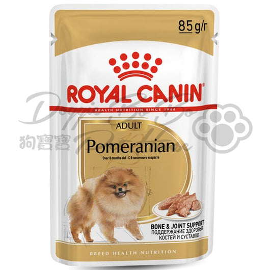 Royal Canin - 松鼠犬成犬專用配方(肉塊) 85g x 12包